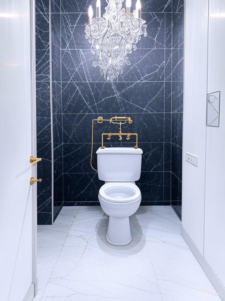 Illustration for: Trump Reveals Renovated White House Bathroom, Drawing Criticism Amid Shutdown