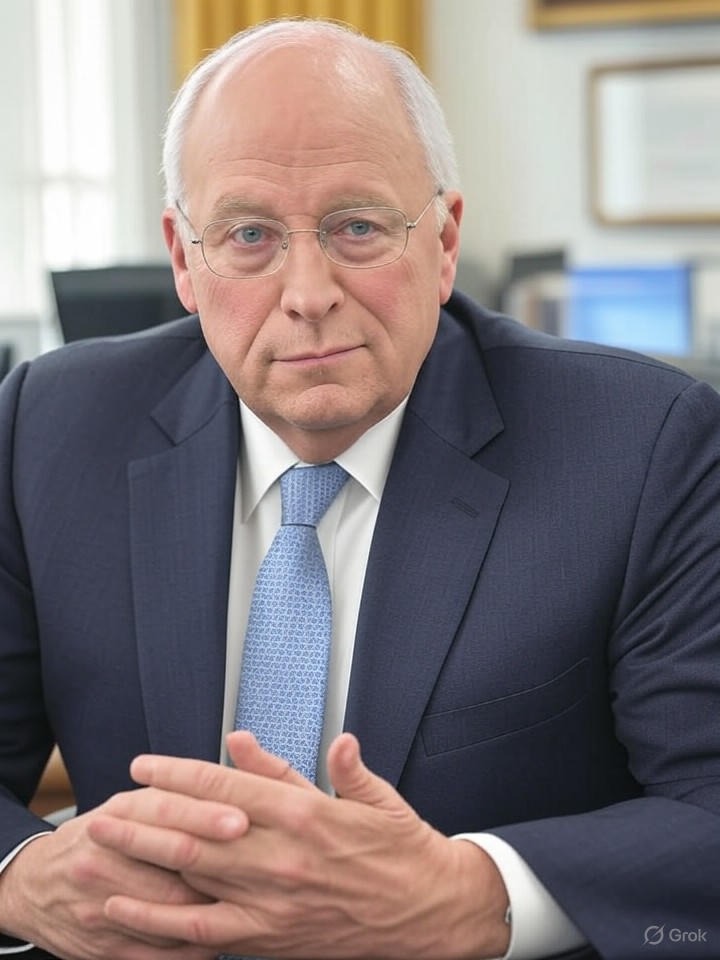 Illustration for: Former Vice President Dick Cheney Dies at 84