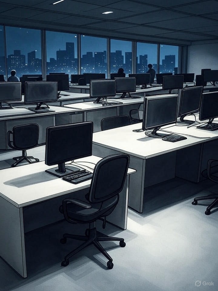 Illustration for: October Job Cut Announcements Reached 22-Year High, Report Finds