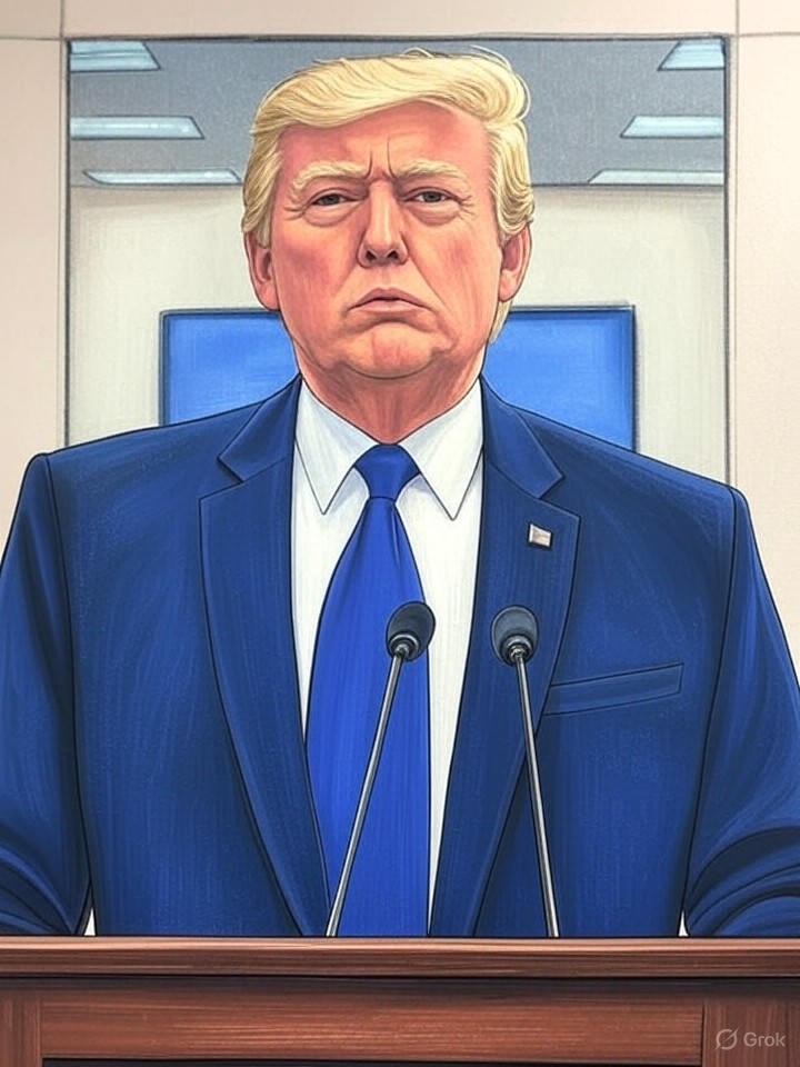 Illustration for: Trump Directs Military to Prepare for Possible Action in Nigeria