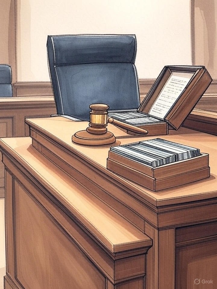 Illustration for: Judge Orders Release of Grand Jury Records in Comey Case, Citing 'Missteps'