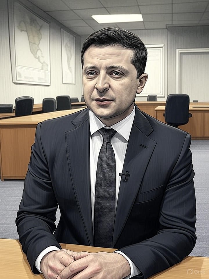 Illustration for: US Army Secretary Visits Kyiv to Discuss Military Tech, Peace Talks