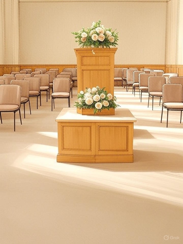 Illustration for: Former Vice President Dick Cheney Remembered at Funeral Service