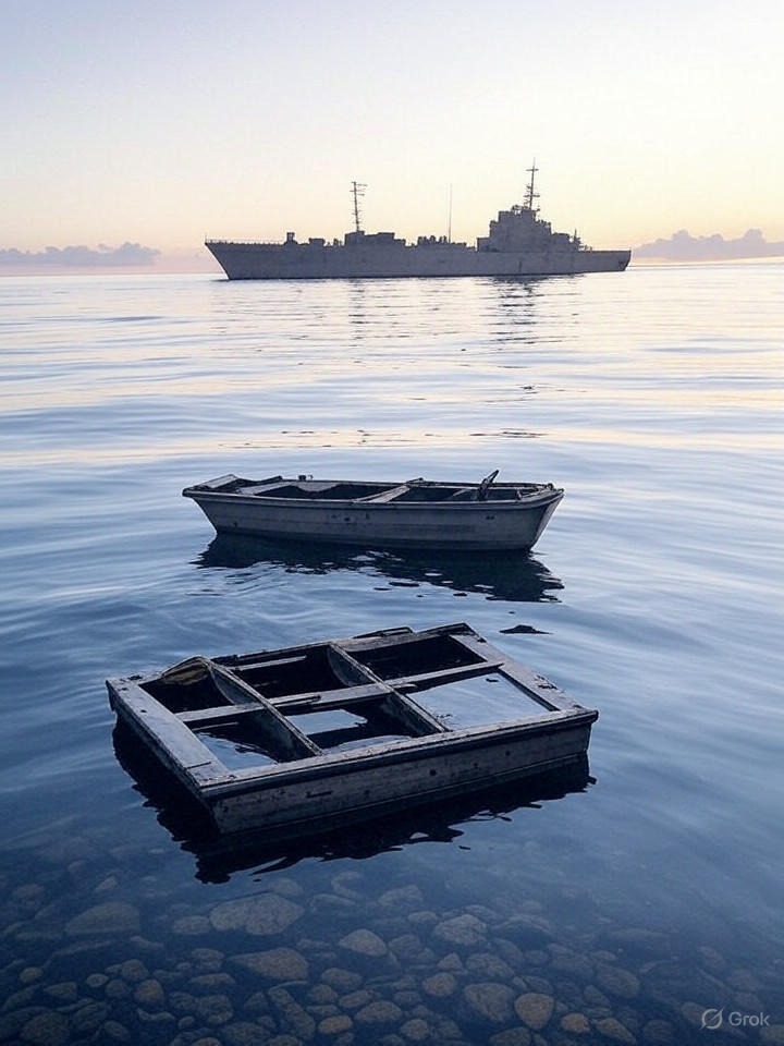 Illustration for: Bipartisan Lawmakers Call for Probe into U.S. Caribbean Boat Strikes
