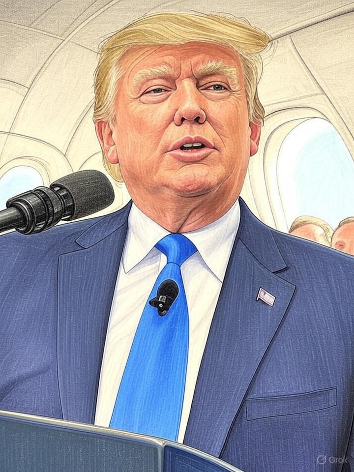 Illustration for: Physician Says President Trump's October MRI Results Were 'Perfectly Normal'