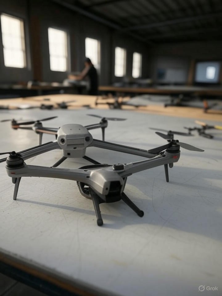 Illustration for: Ukraine Trains Drone Pilots as Technology's Role in War with Russia Expands