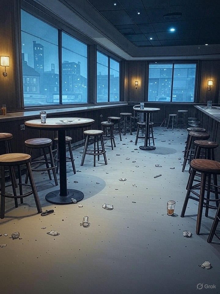 Illustration for: Shooting at South African Bar Kills 11, Including Three Children