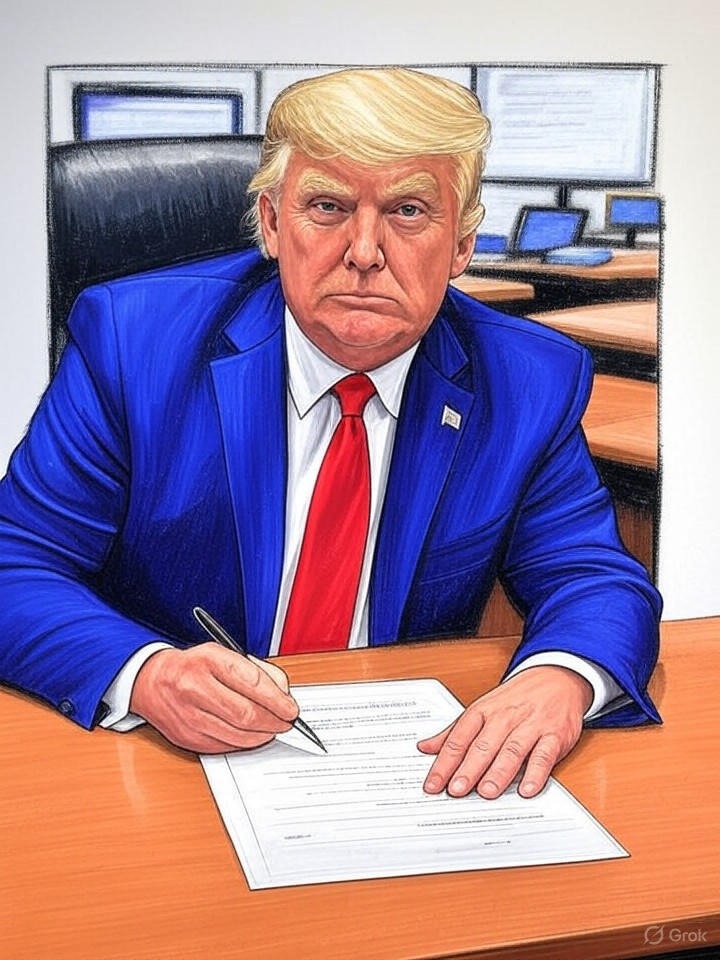 Illustration for: Supreme Court to Hear Case on Birthright Citizenship Order