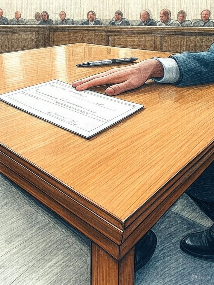 Illustration for: Former Murdaugh Trial Clerk Pleads Guilty to Misconduct, Obstruction