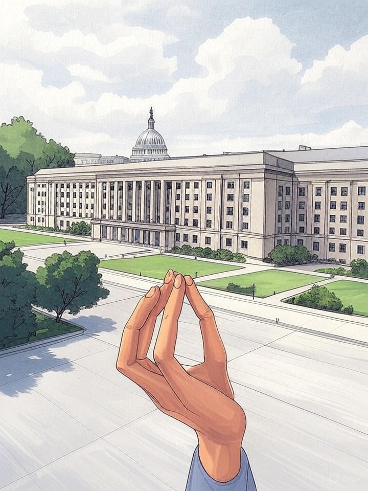 Illustration for: Congress Finalizes Defense Bill With Provisions on Troop Levels, FBI Oversight