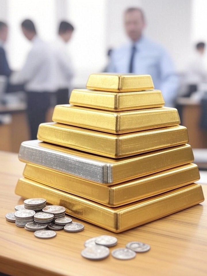 Illustration for: Gold and Silver Prices Reach New Record Highs