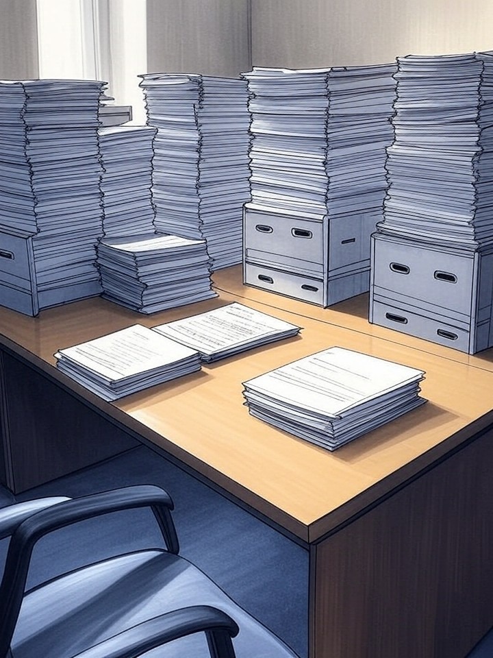 Illustration for: Justice Department Releases New Documents from Jeffrey Epstein Files