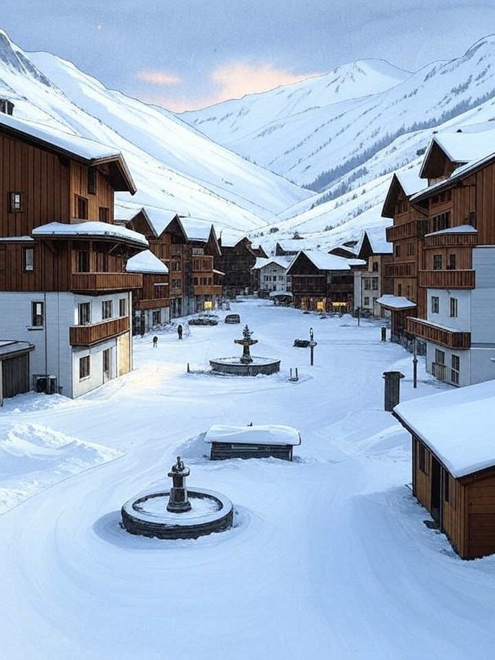Illustration for: Fire in Swiss Alps Kills 40; New York City Inaugurates Mayor