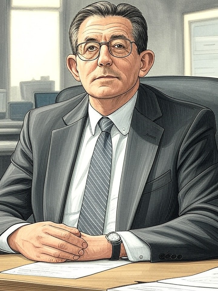 Illustration for: Former CIA officer and convicted spy Aldrich Ames dies in prison at 84