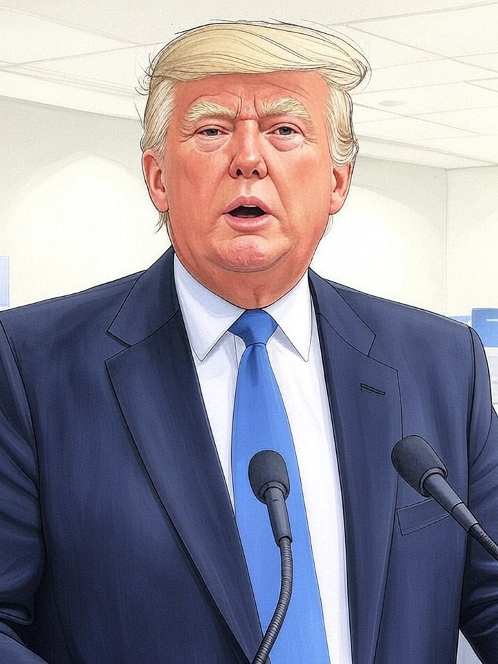 Illustration for: Bank Stocks Drop After Trump Proposes 10% Cap on Credit Card Interest Rates