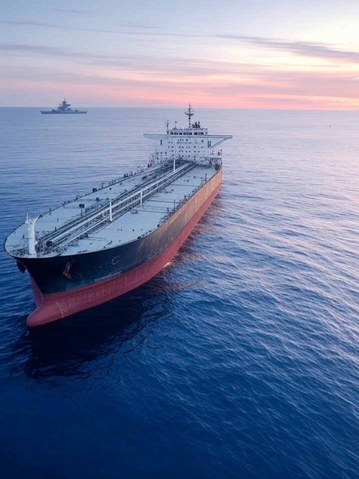 Illustration for: U.S. Military Seizes Sixth Tanker Linked to Venezuela in Caribbean