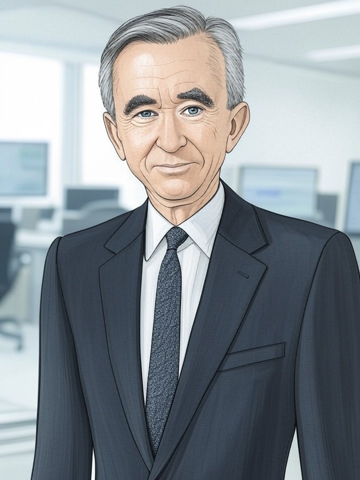 Illustration for: LVMH shares drop following earnings report and CEO warning regarding 2026 outlook