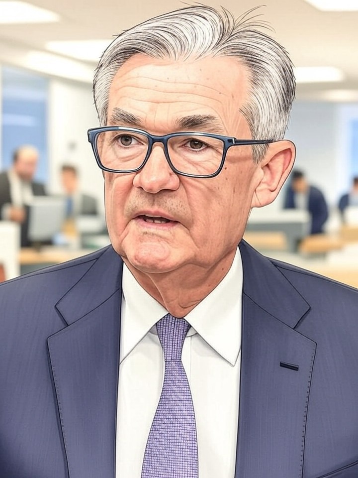 Illustration for: Senator opposes Trump's Fed Chair pick Warsh until Powell probe concludes