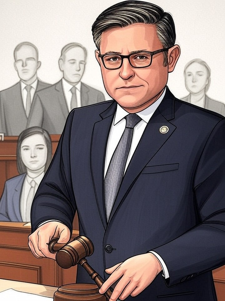Illustration for: House advances funding package to end partial government shutdown