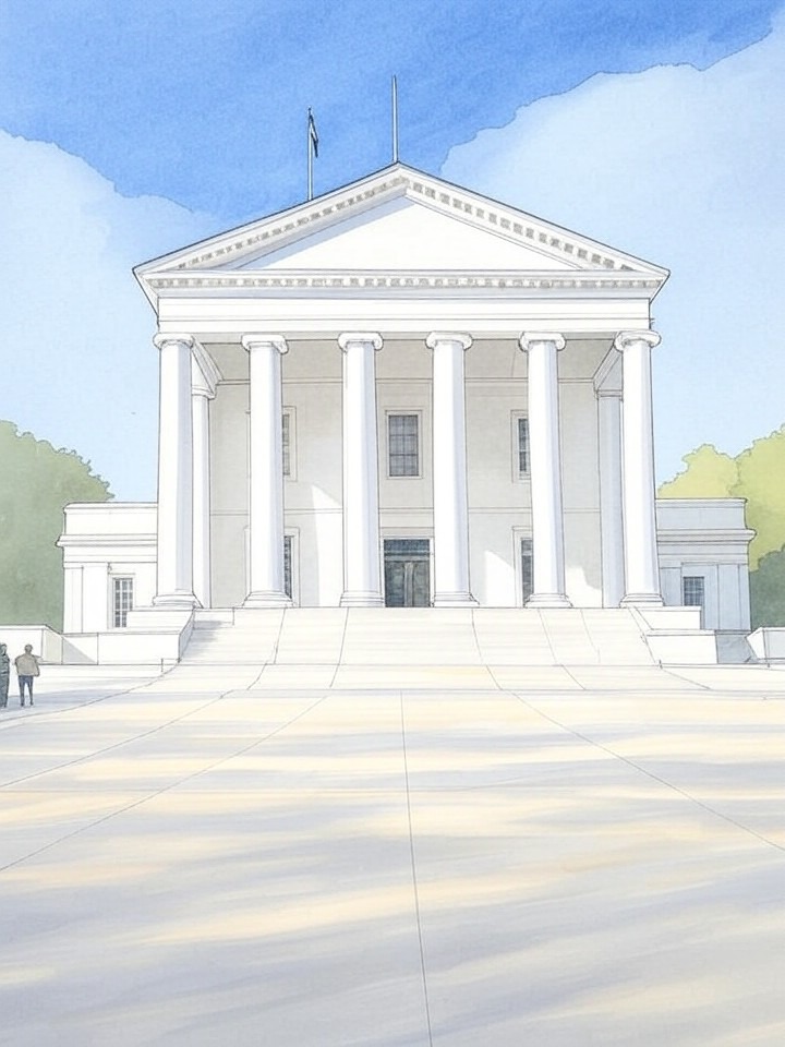 Illustration for: Virginia Governor Signs Bills Proposing Constitutional Amendments on Redistricting and Rights