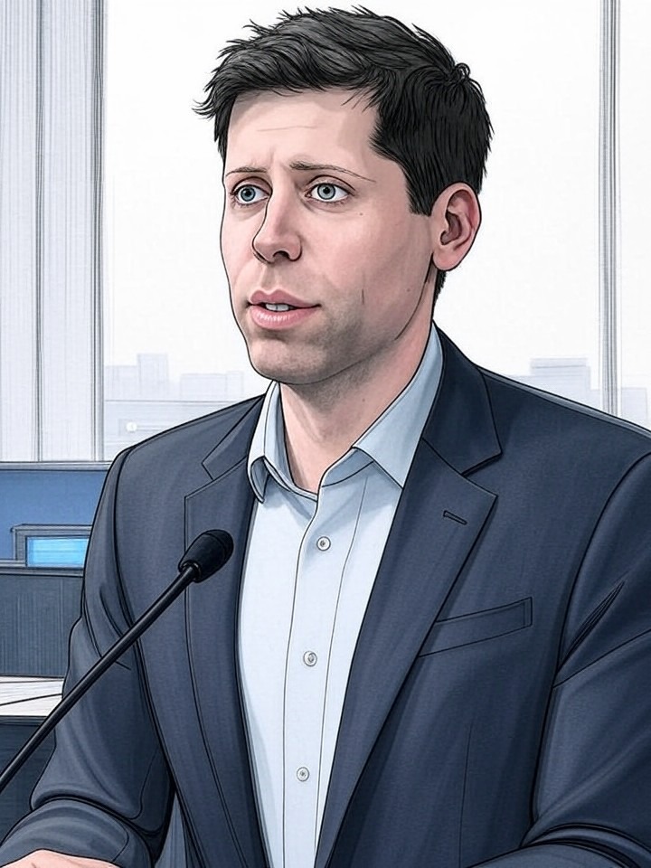 Illustration for: Anthropic Targets OpenAI in Super Bowl Ads as Rivals Dispute Advertising Strategies