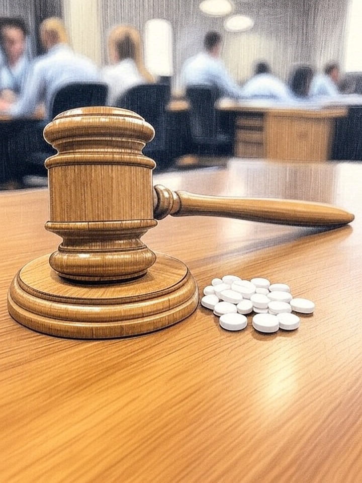 Illustration for: Novo Nordisk files lawsuit against Hims & Hers; FDA flags drugmaker's own advertising