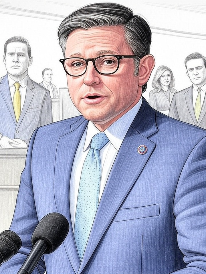 Illustration for: House Republicans join Democrats to defeat measure blocking tariff challenges