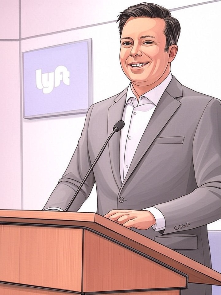 Illustration for: Lyft shares drop 15% as rider metrics miss estimates; board approves $1 billion buyback