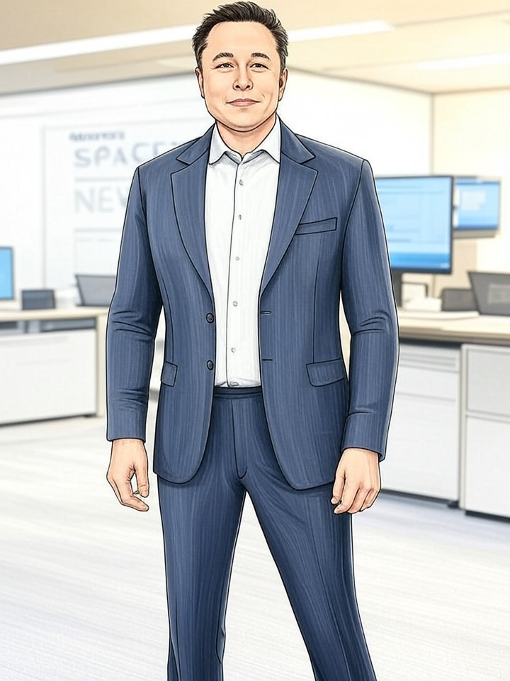Illustration for: Musk announces xAI reorganization and leadership changes following SpaceX merger