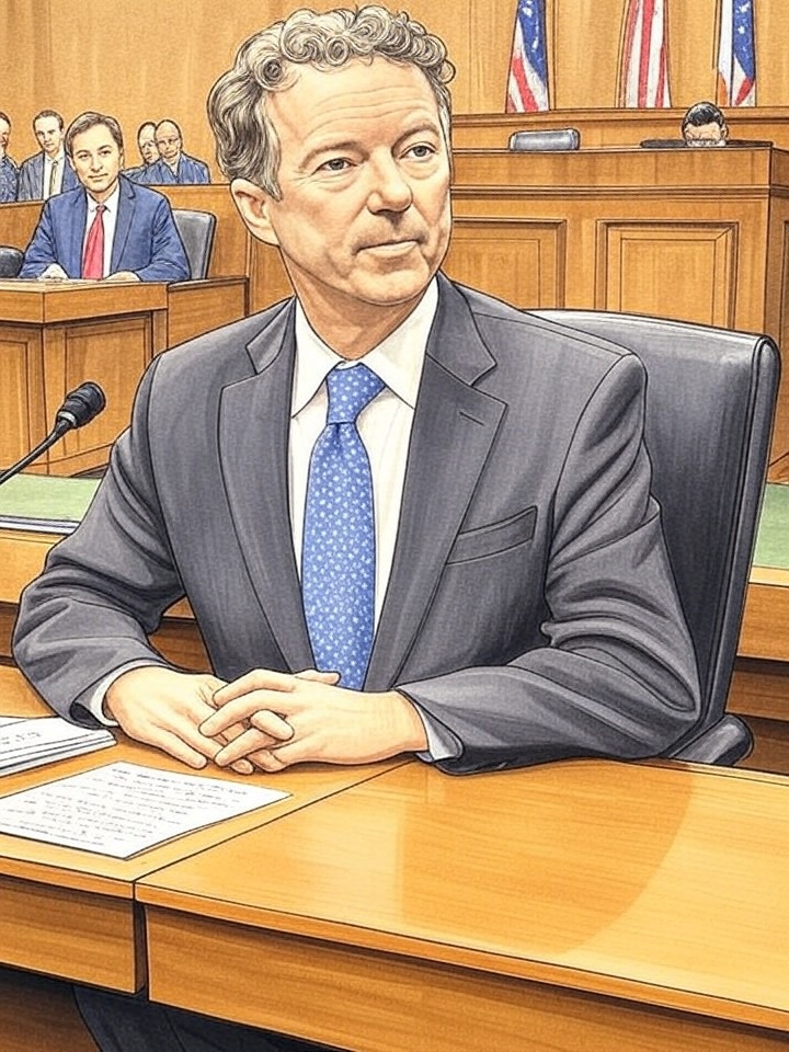 Illustration for: Immigration Officials to Testify at Senate Hearing Amid DHS Funding Standoff