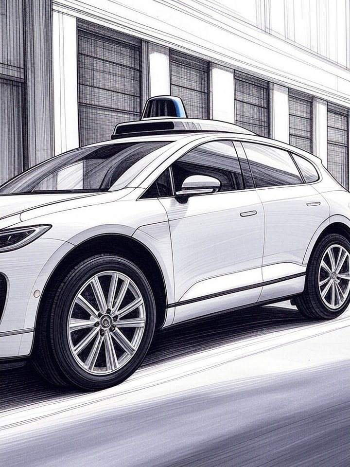 Illustration for: Waymo Deploys Next-Gen Robotaxis and Pilots Gig Worker Program for Door Operations