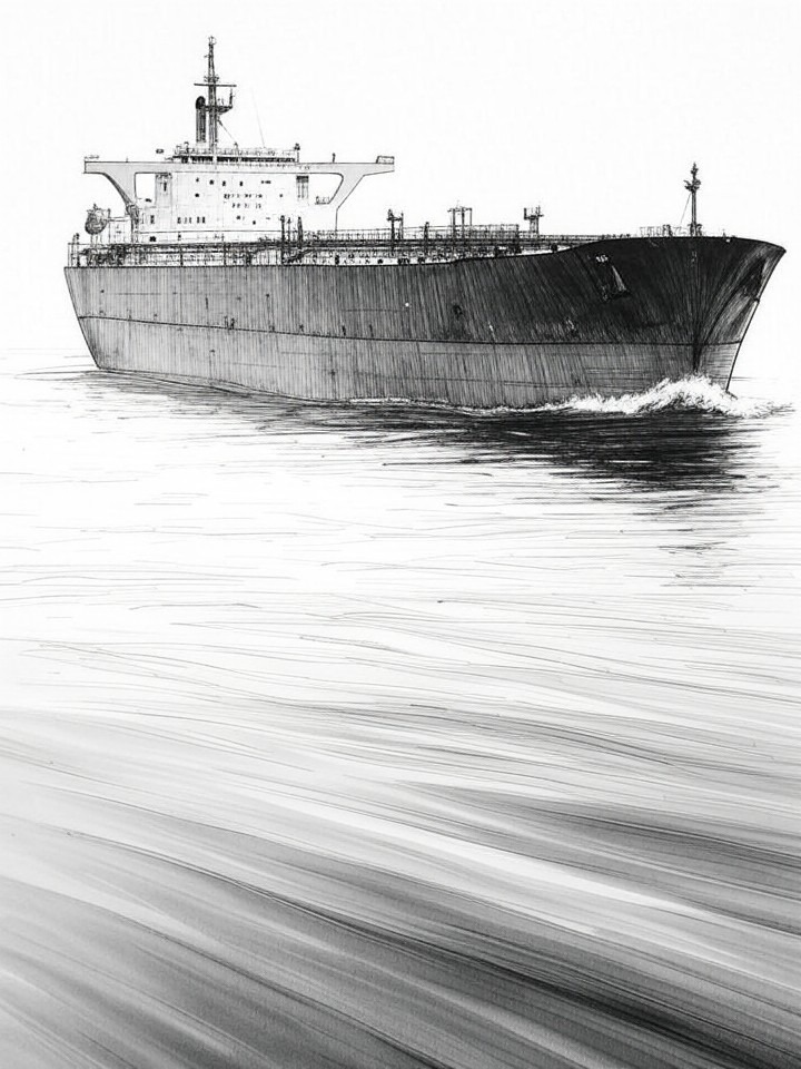 Illustration for: U.S. Forces Board Sanctioned Tanker Veronica III in Indian Ocean Amid Quarantine Enforcement
