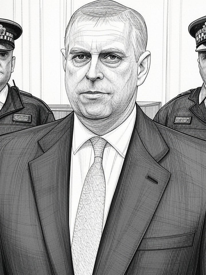 Illustration for: Andrew Mountbatten-Windsor arrested on suspicion of misconduct in public office
