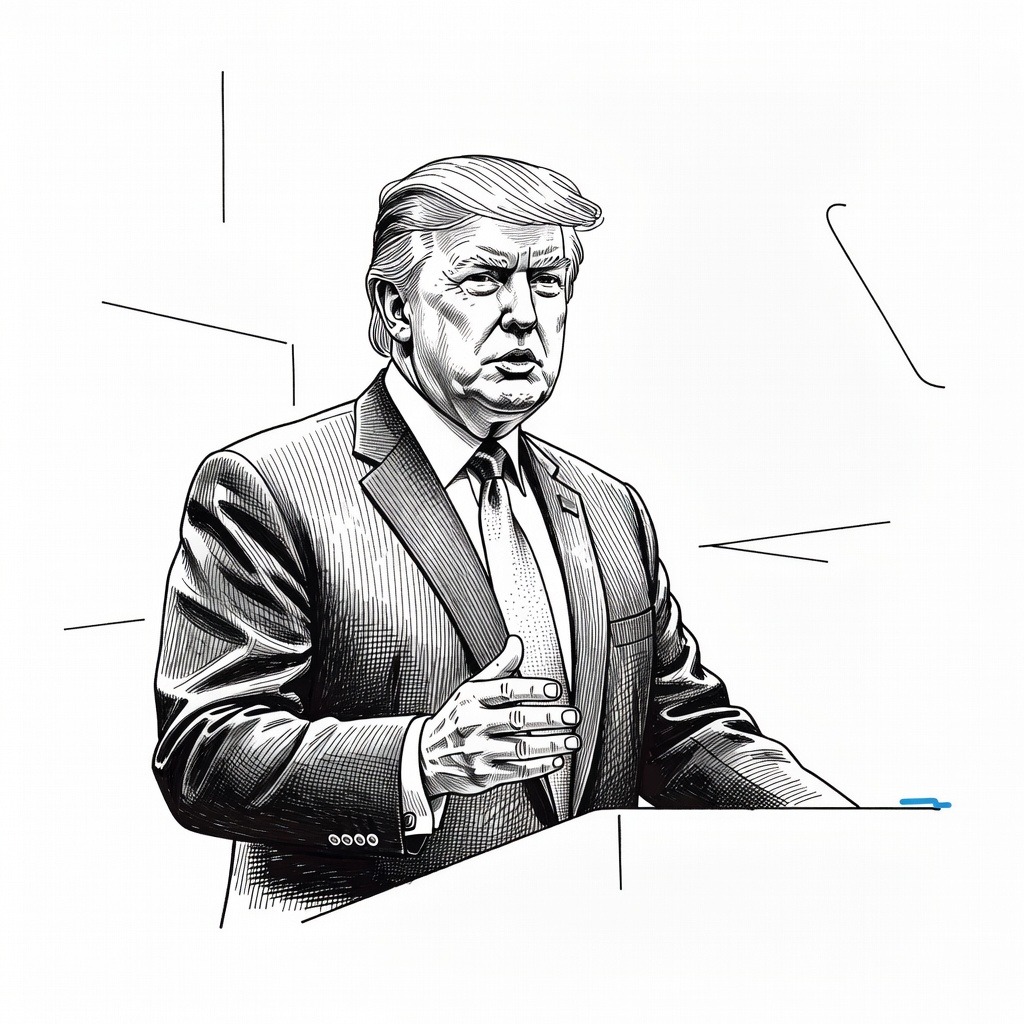 Illustration for: Trump Raises Global Tariff to 15% Following Supreme Court Ruling
