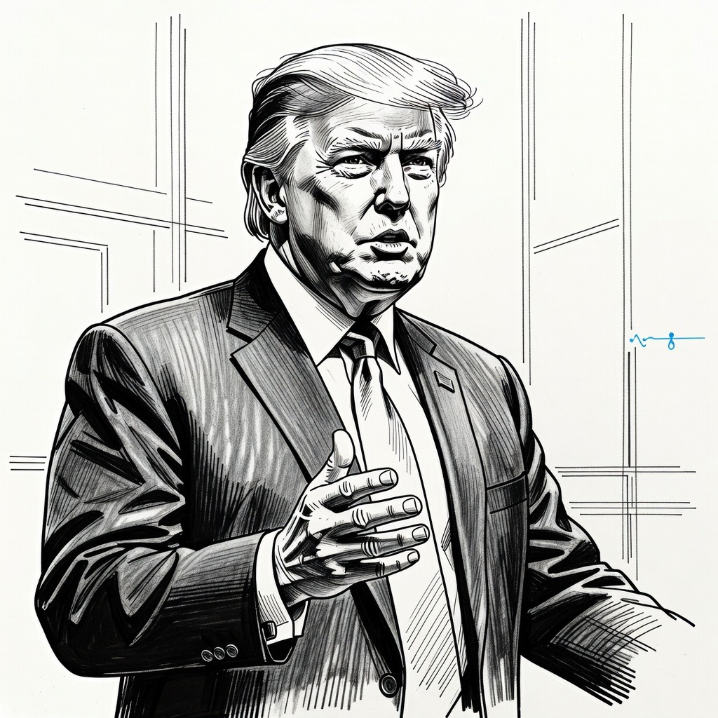 Illustration for: Supreme Court Strikes Down Trump Tariffs; President Announces New 15% Levies