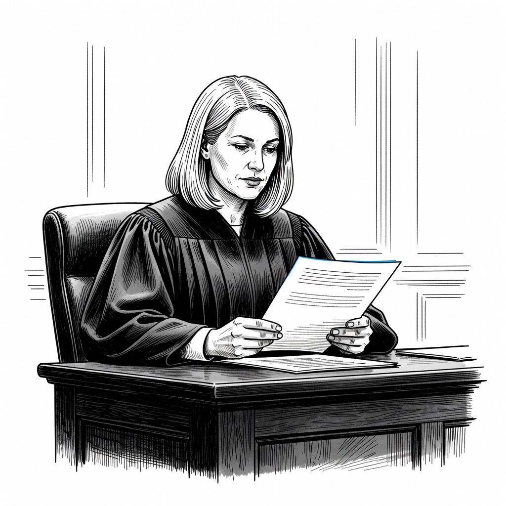 Illustration for: Federal judge blocks release of special counsel report on Trump documents case