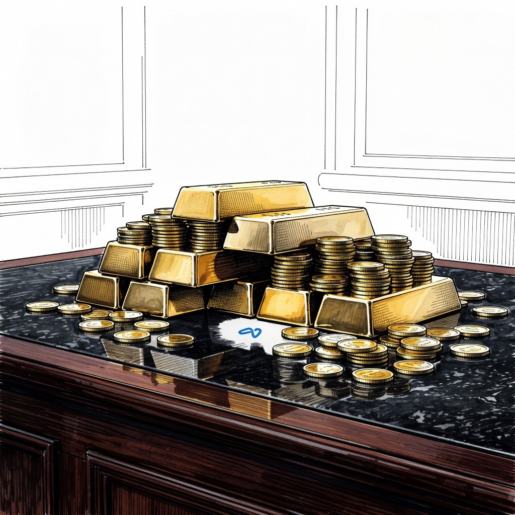 Illustration for: Gold Prices Sustain High Levels Above $5,100 Following Record-Breaking Rally