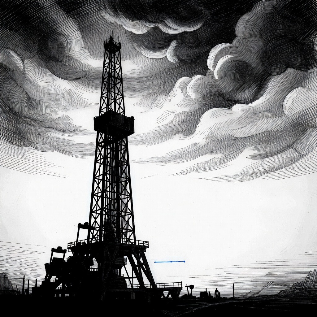 Illustration for: U.S. and Israel Strike Iran, Killing Supreme Leader; Oil Prices Surge as Conflict Escalates