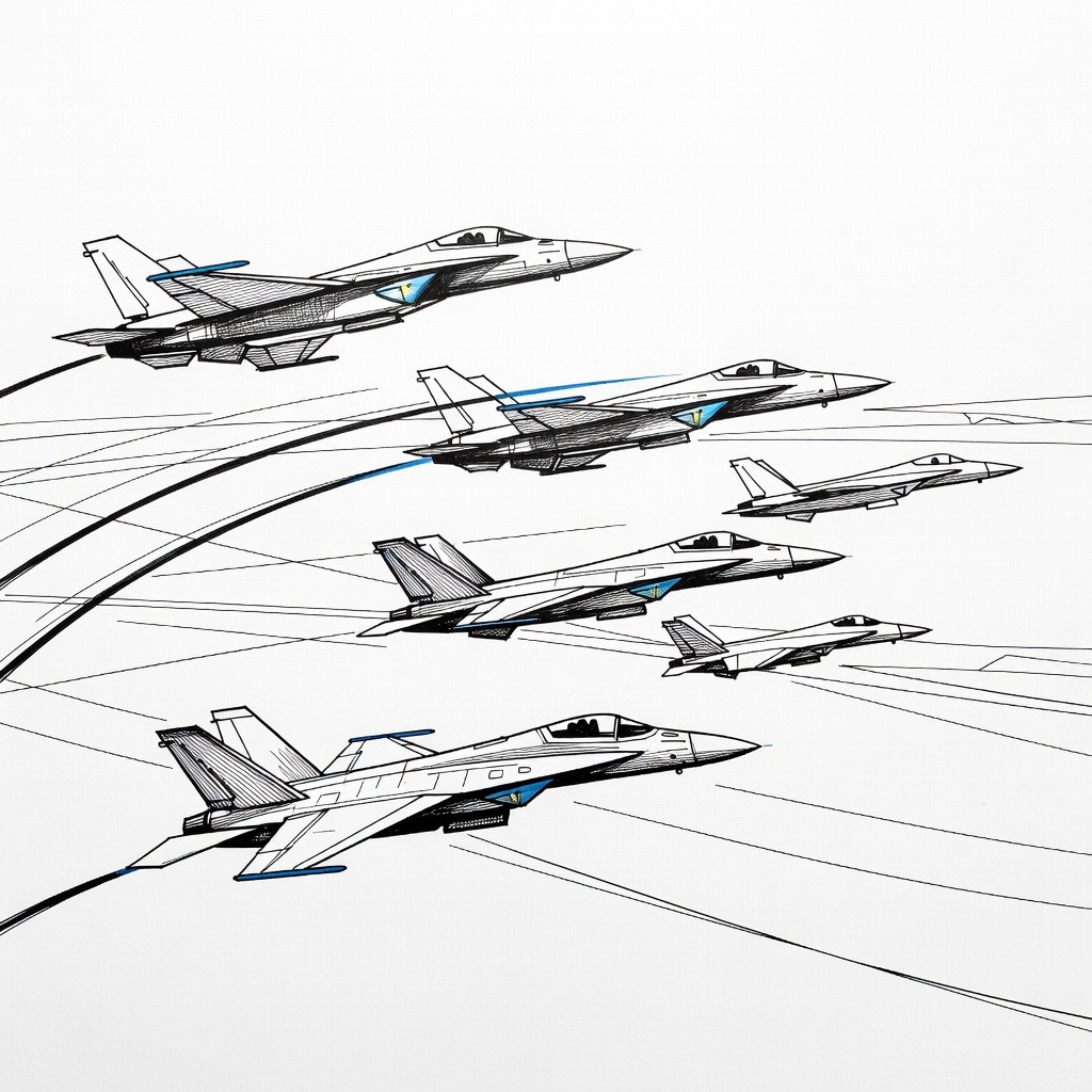 Illustration for: US and Israel Launch Major Air Campaign Against Iran; Supreme Leader Khamenei Reported Killed