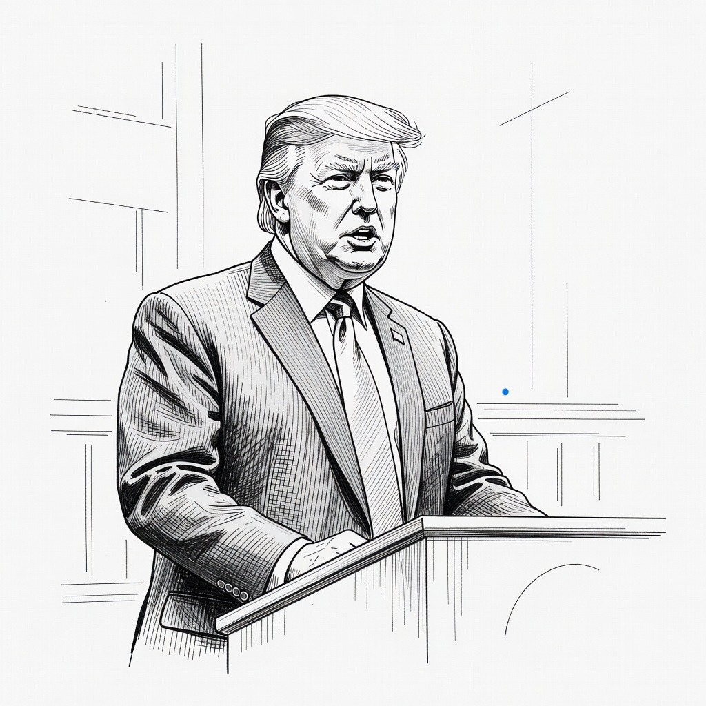 Illustration for: Trump Claims Iran Depleting Missile Launchers; U.S. Embassies in Region Announce Closures