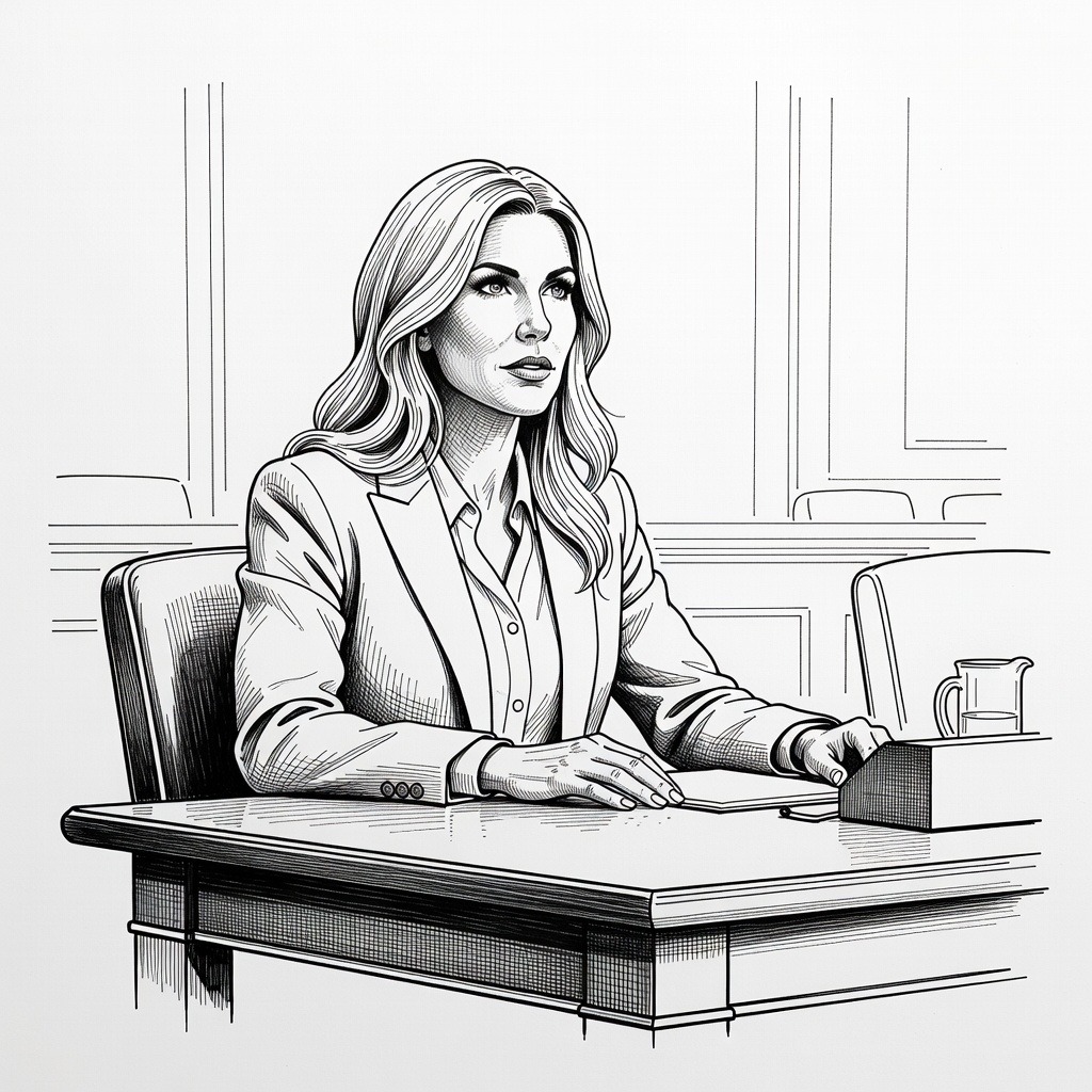 Illustration for: DHS Secretary Noem Faces Bipartisan Criticism and Protests During Senate Hearing