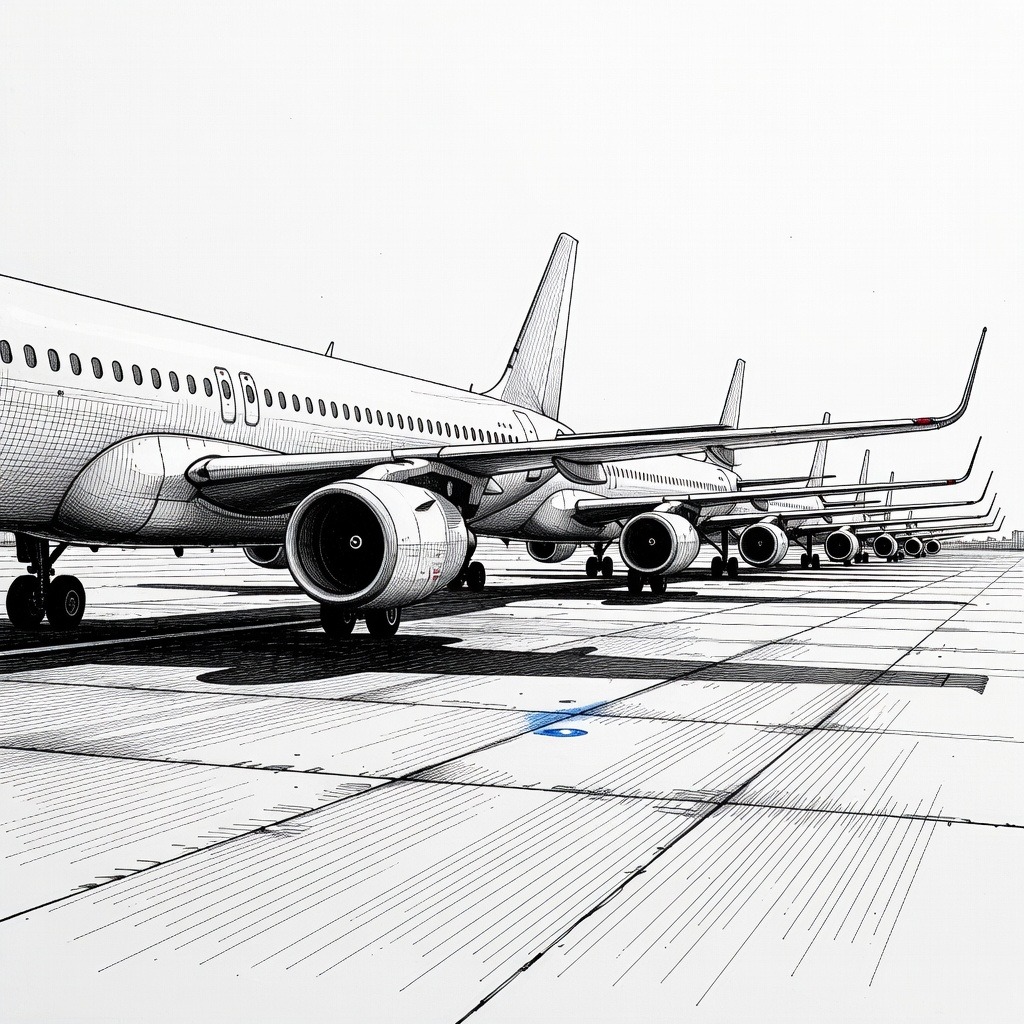 Illustration for: U.S. Organizes Charter Flights Amid Massive Travel Disruptions Following Military Operations in Iran