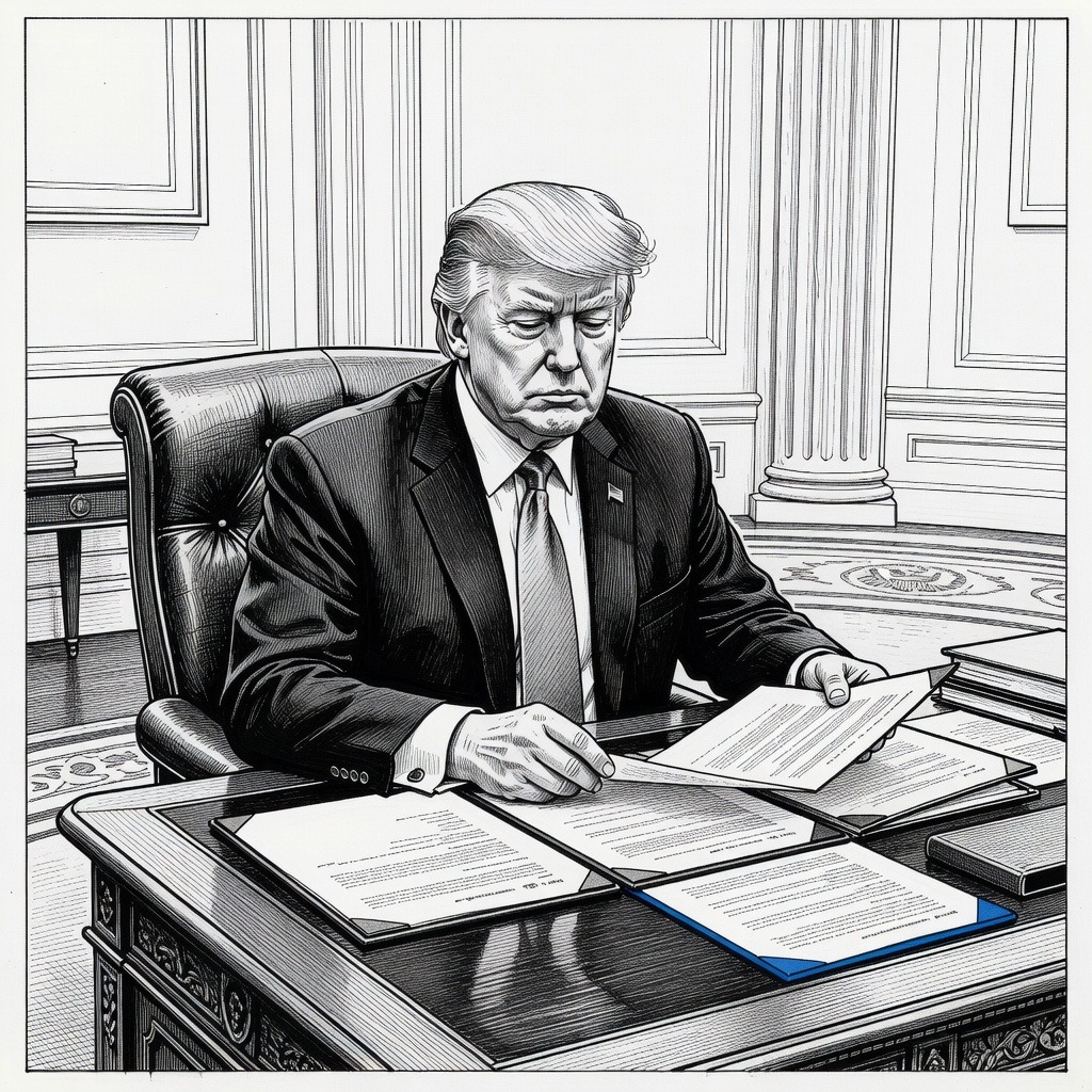 Illustration for: U.S. House to Vote on Iran War Powers Amid Escalating Military Operations