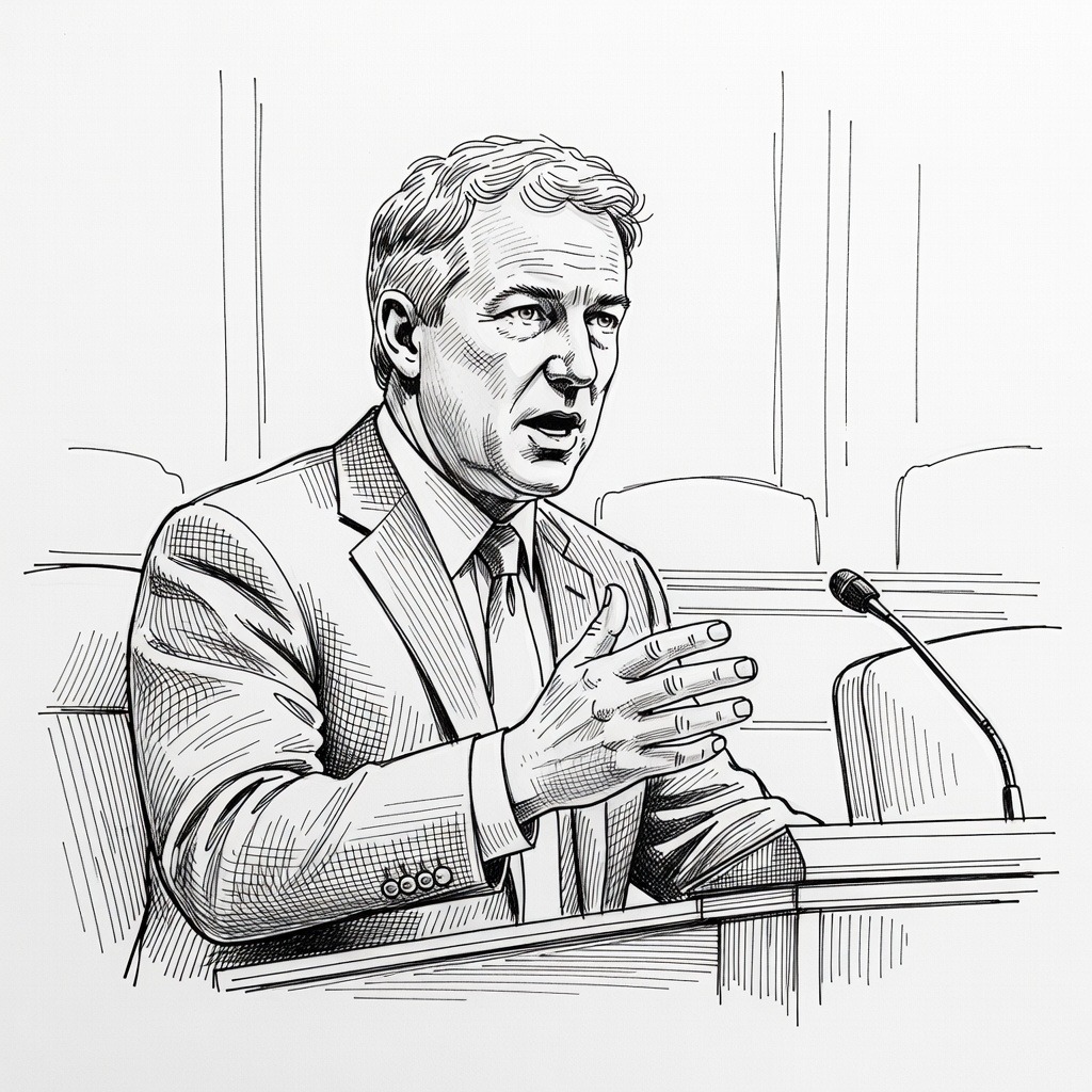 Illustration for: Senate Rejects Resolution to Restrict U.S. Military Action in Iran