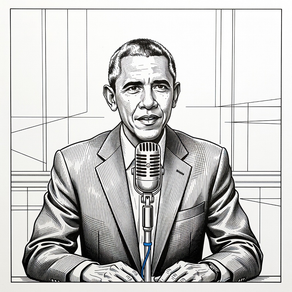 Illustration for: Former President Obama Endorses Virginia Redistricting Amendment Ahead of Midterms