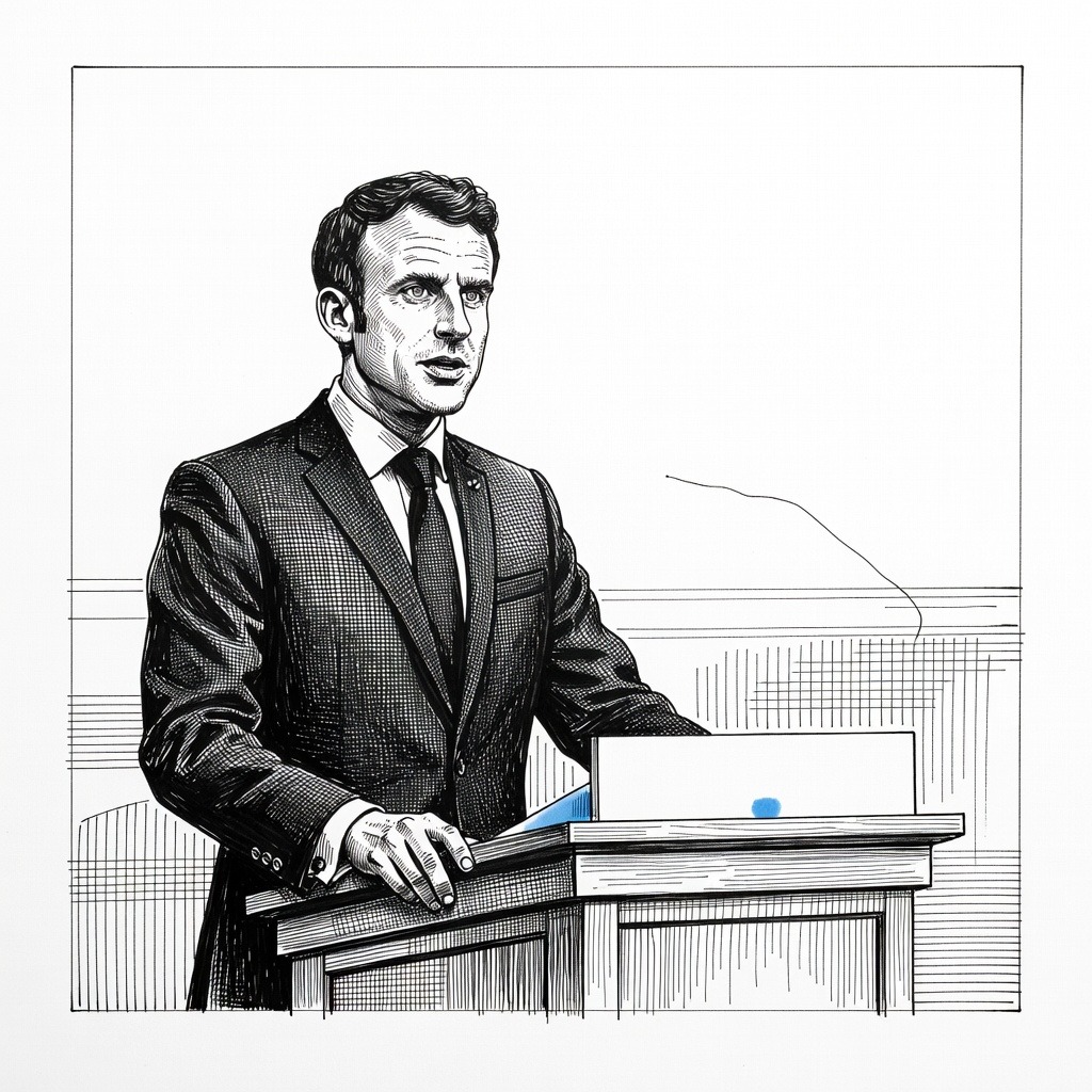 Illustration for: France Announces Nuclear Arsenal Expansion and Deepened European Cooperation