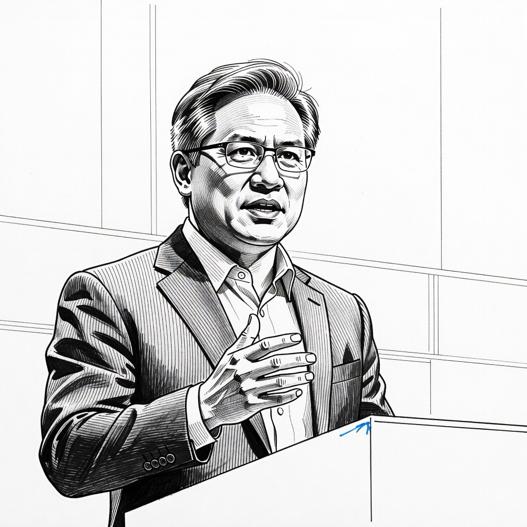 Illustration for: Nvidia CEO States $30 Billion OpenAI Investment May Be Its Last