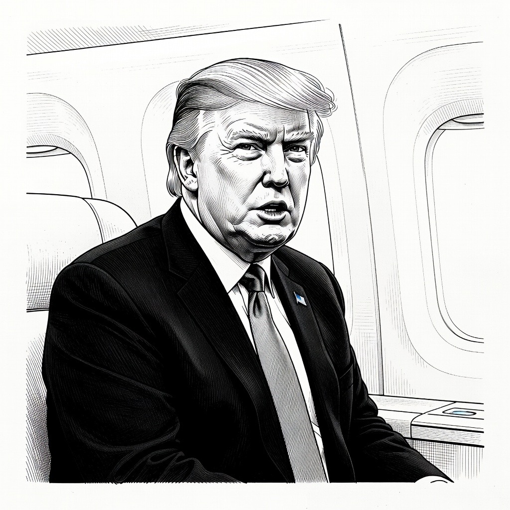 Illustration for: U.S. President Claims Degradation of Iranian Military Amid Conflicting Allegations Over School Explosion