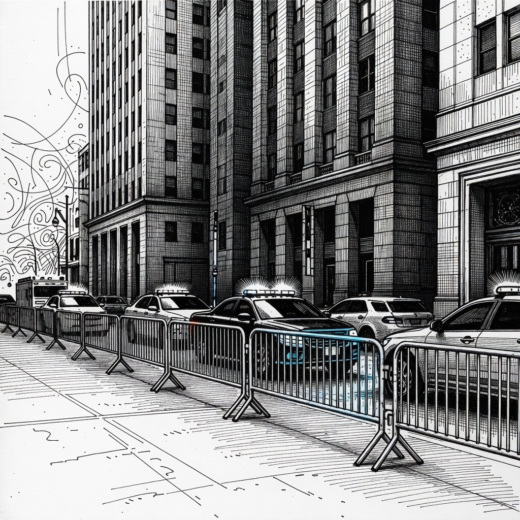 Illustration for: Federal Probe Launched After Explosive Devices Deployed Outside NYC Mayor's Residence