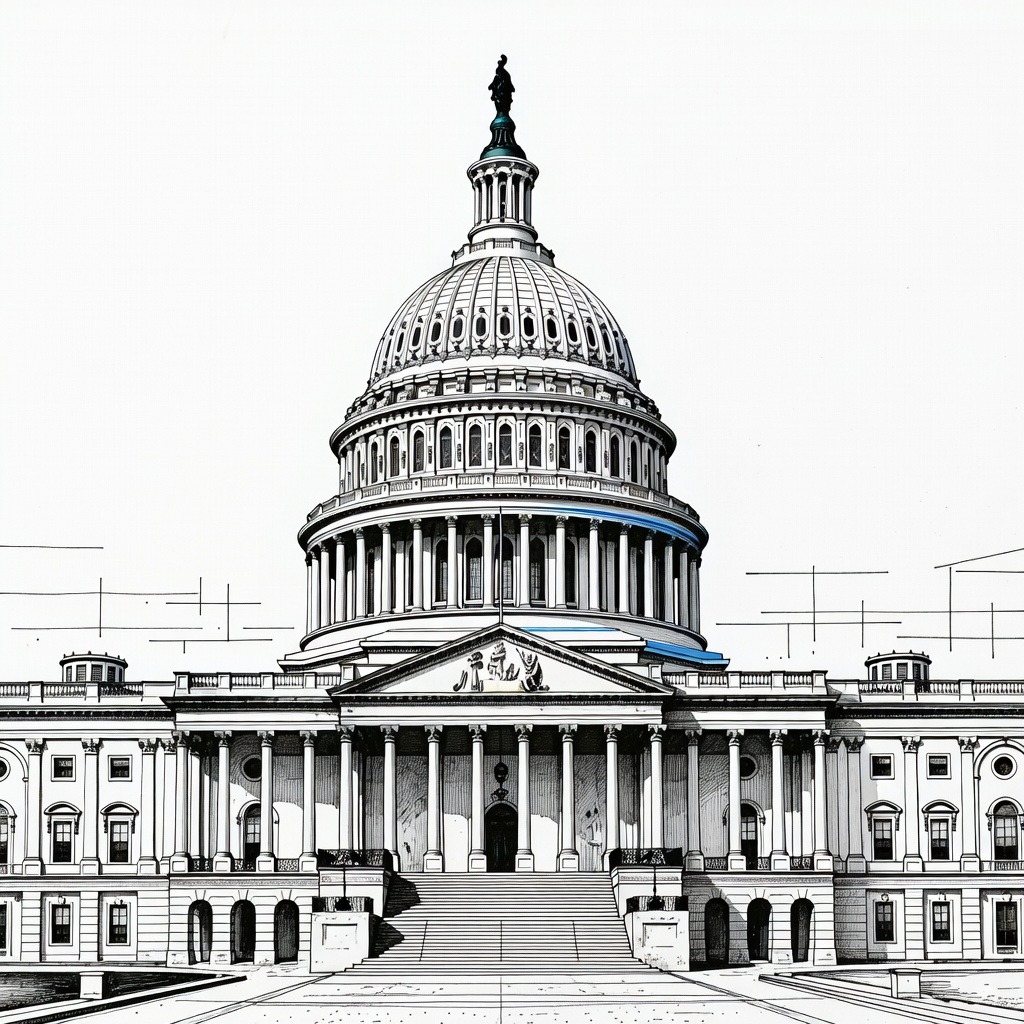 Illustration for: Congressional Leaders Face Procedural Hurdles on SAVE America Act Amid Demands for Mail Voting Ban